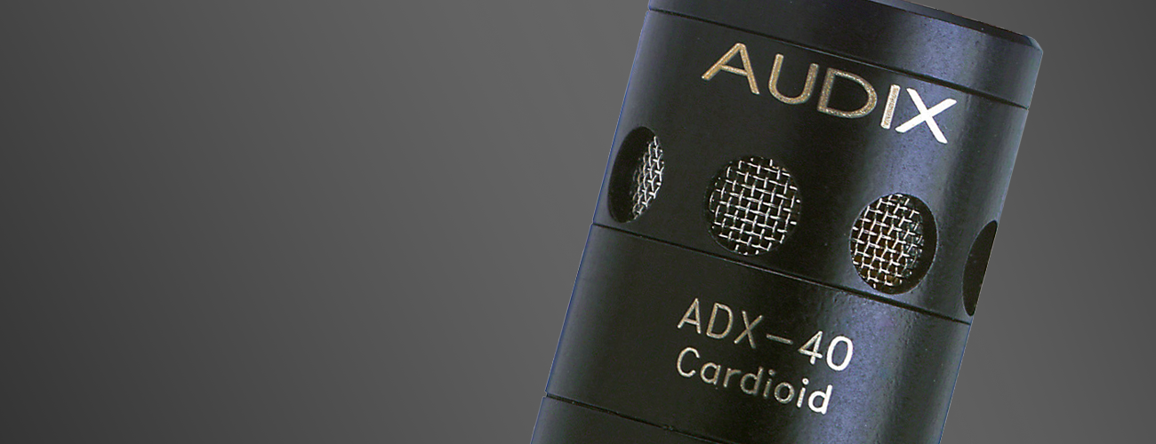 ADX40 multifunctional condenser mic from Audix