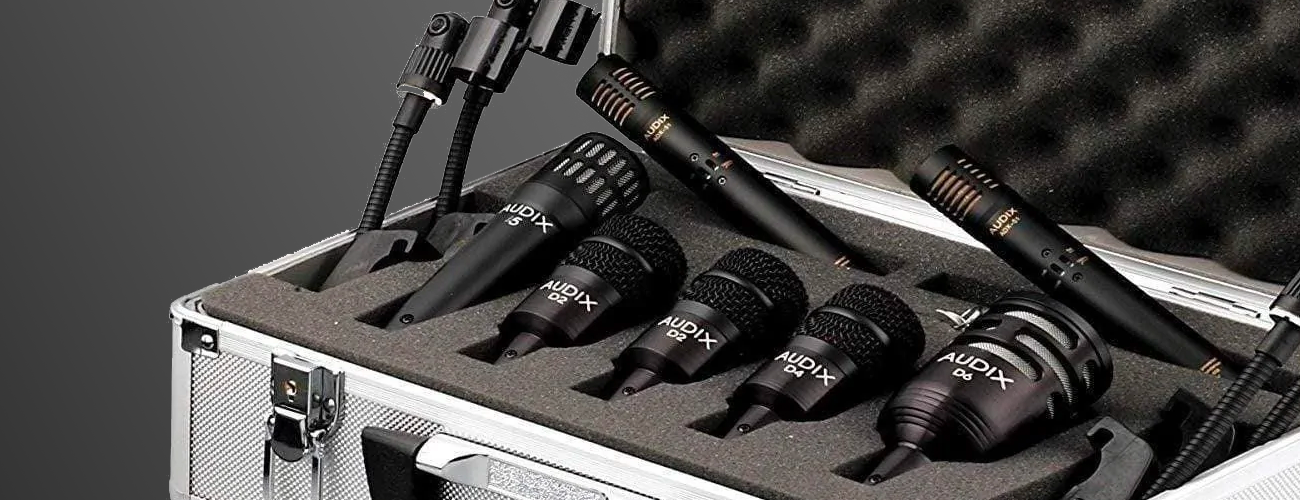 DP7 7-piece drum microphone set from Audix