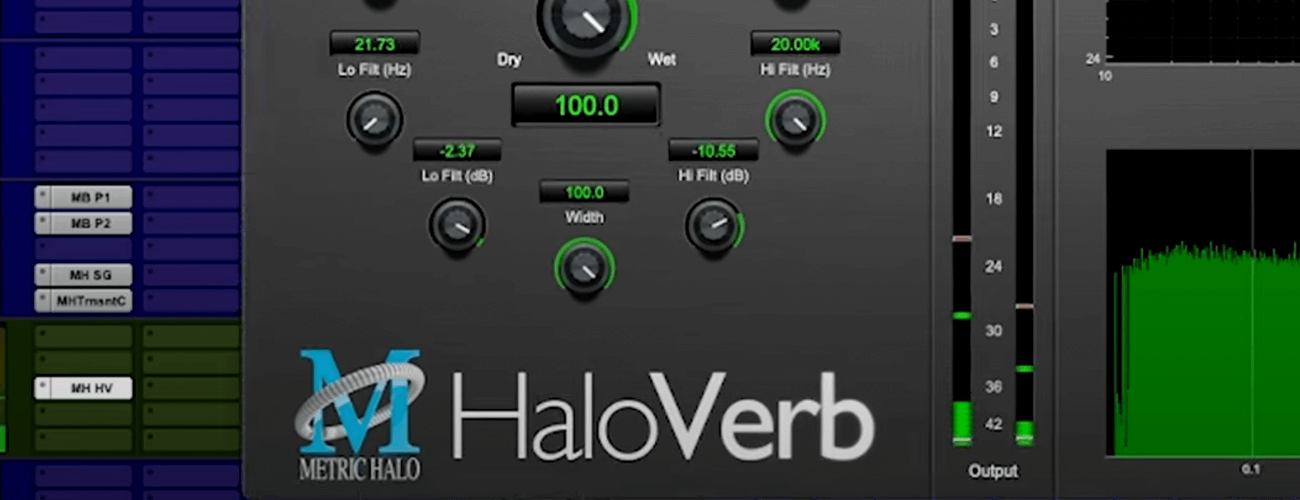 The fourth edition HaloVerb reverb plug in from Metric Halo