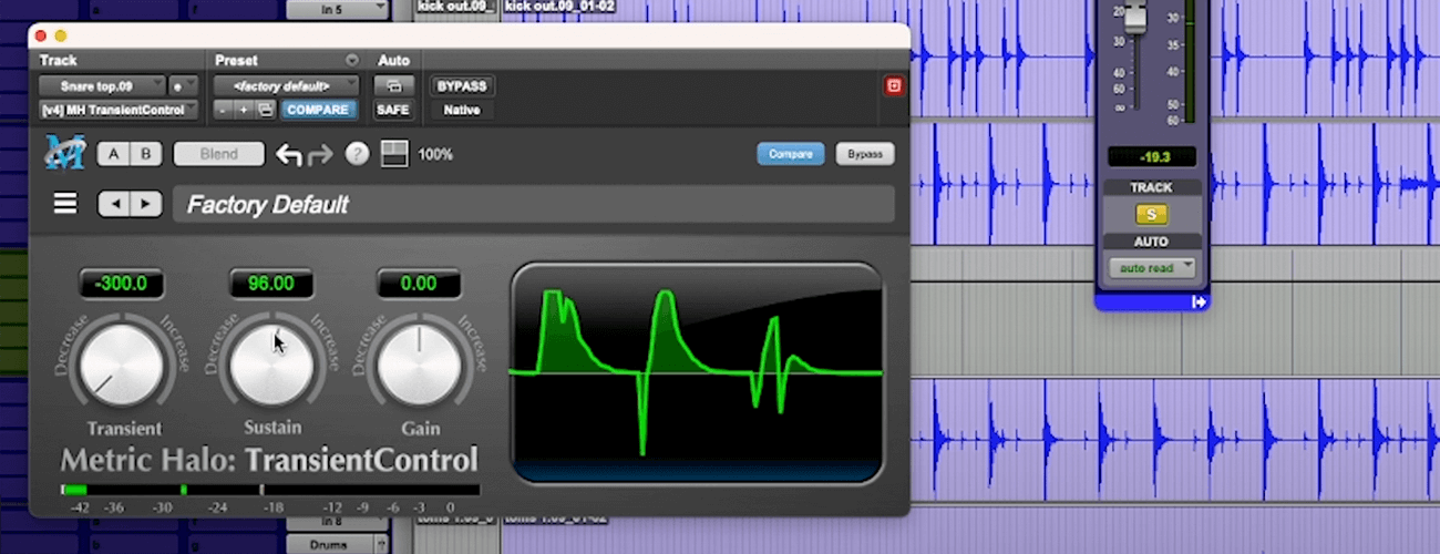 Transient Control v4 from Metric Halo