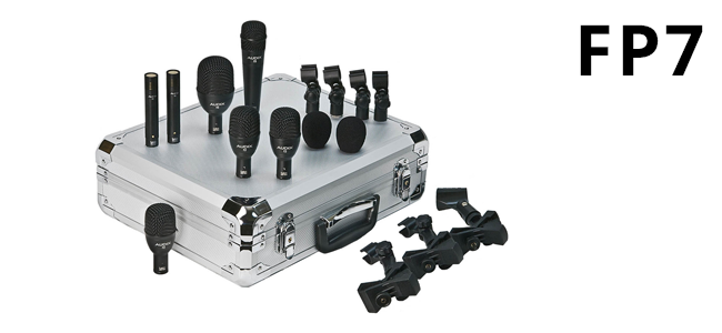 Audix's FP7 entry-level drum microphone kit