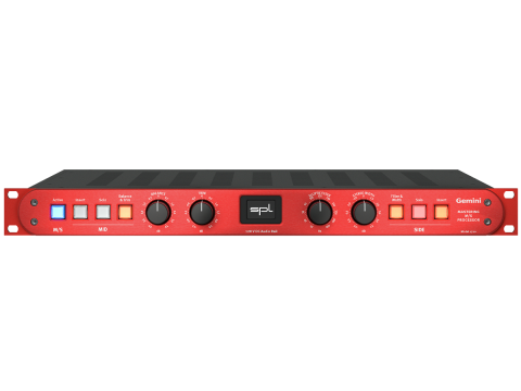 Gemini mastering processor in Red from SPL