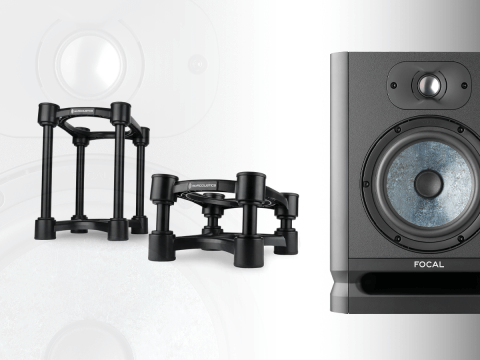 Free Iso-Stands with selected Focal Alpha EVO models