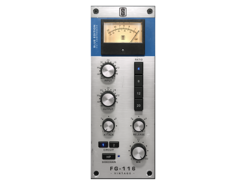 Slate Digital's FG116 FET compressor plug in