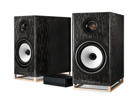 Triangle Capella speaker system in Black Star