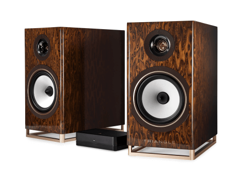 Triangle Capella wireless speaker system in Nebula Brown